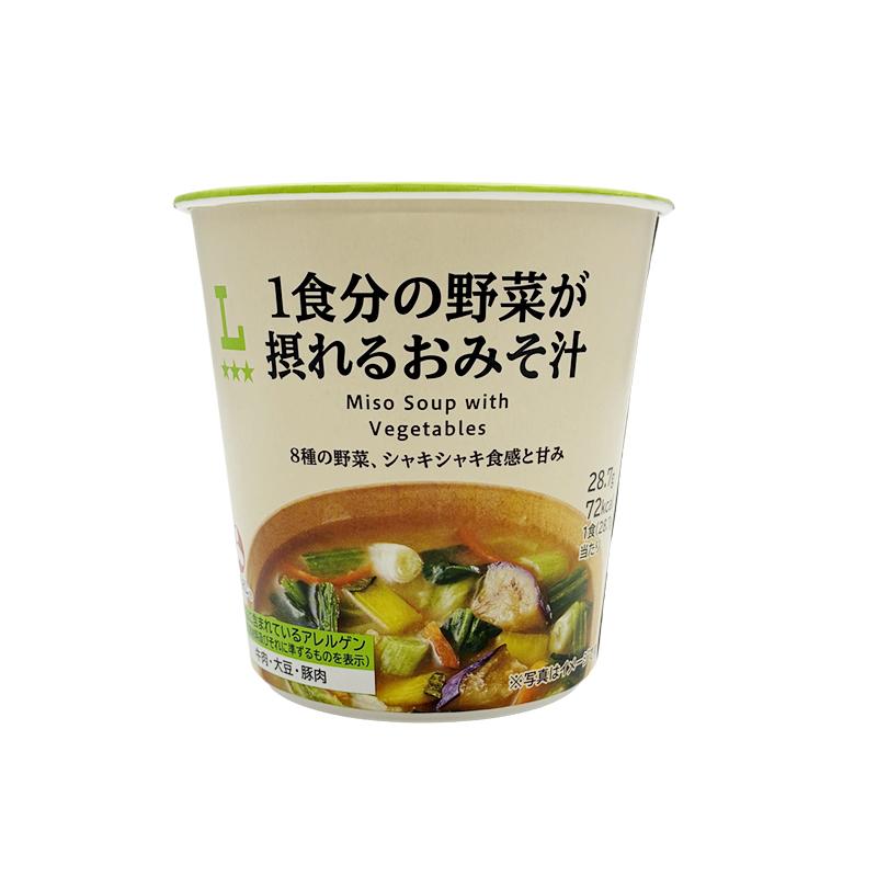 1食分の野菜が摂れるおみそ汁（ローソン）