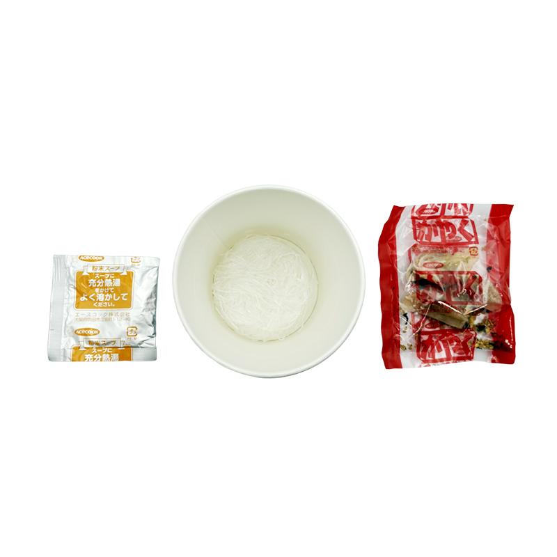 鶏の旨み広がる春雨スープワンタン（ファミリーマート）