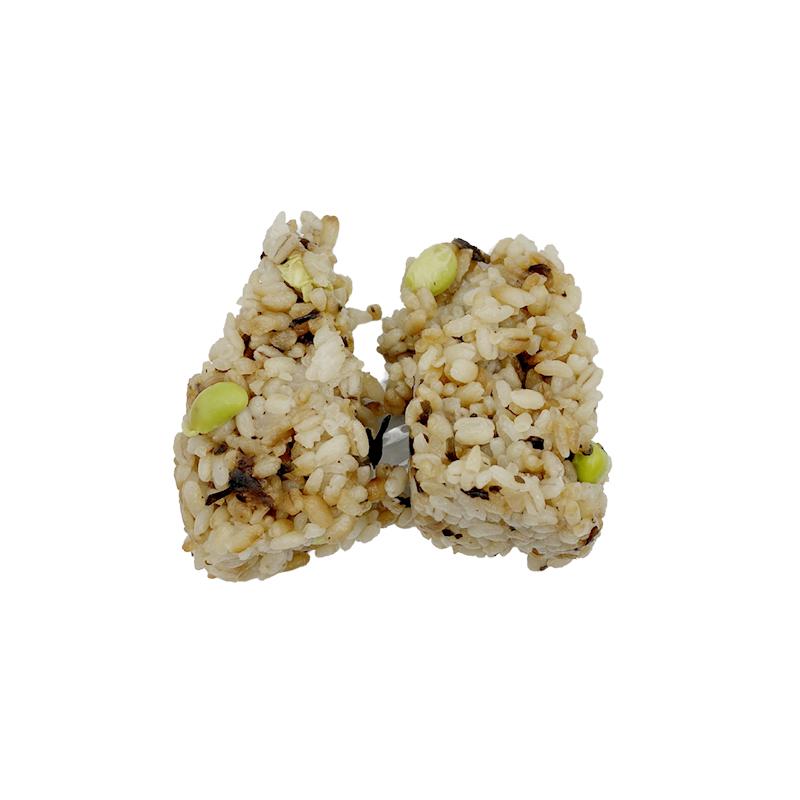 ぷちもち食感！もち麦おむすび　塩こんぶ枝豆（セブンイレブン）