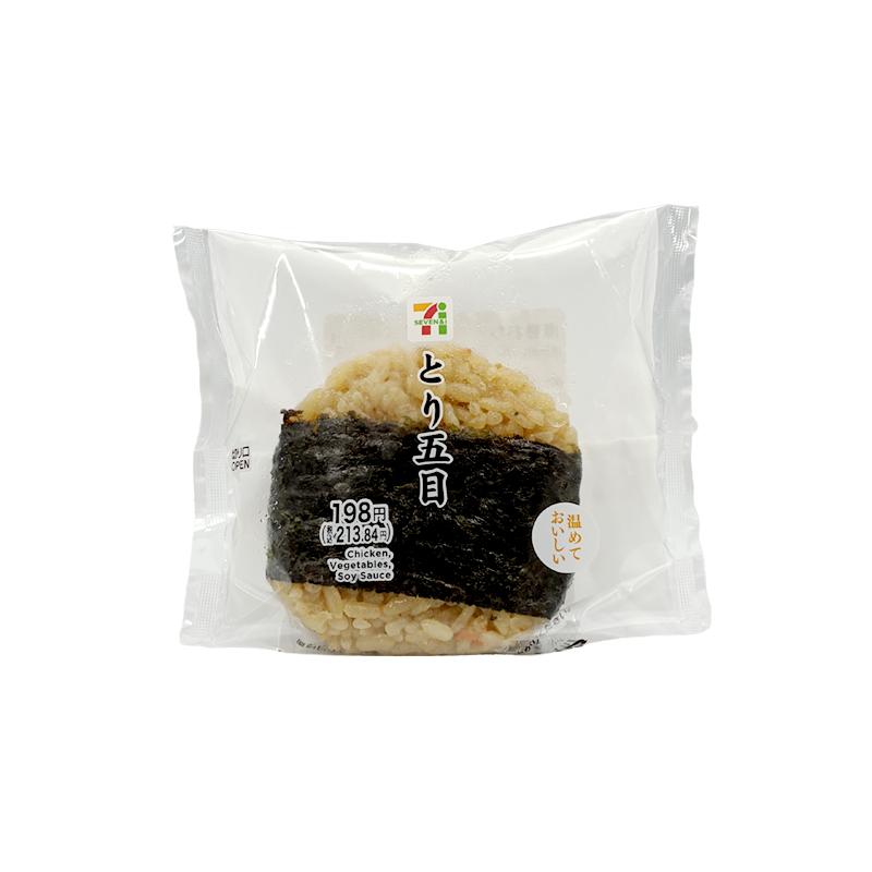 直巻おむすび　具たっぷりとり五目（セブンイレブン）