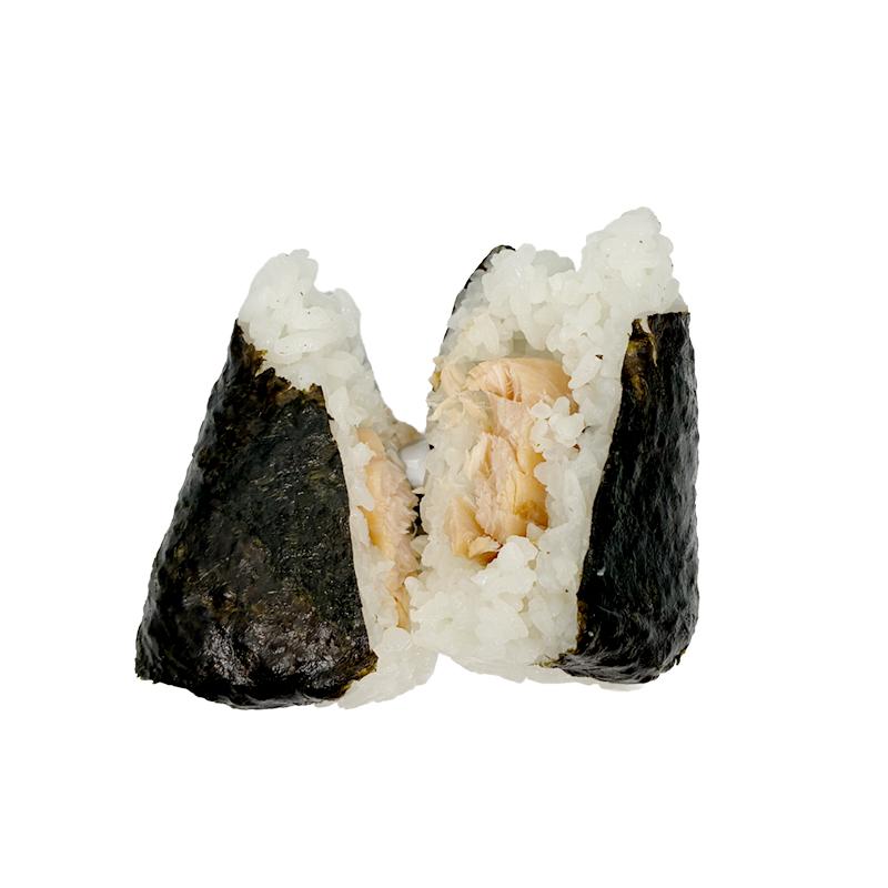 プレミアムおにぎり　焼さけハラミ（ローソン）